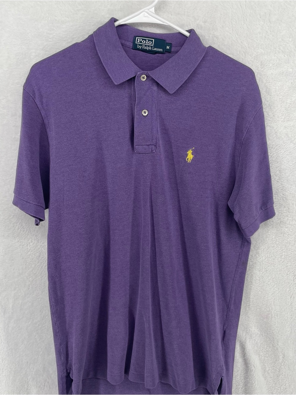 Polo by Ralph Lauren Purple Polo with Yellow Pony